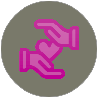 duas mãos segurando um coração